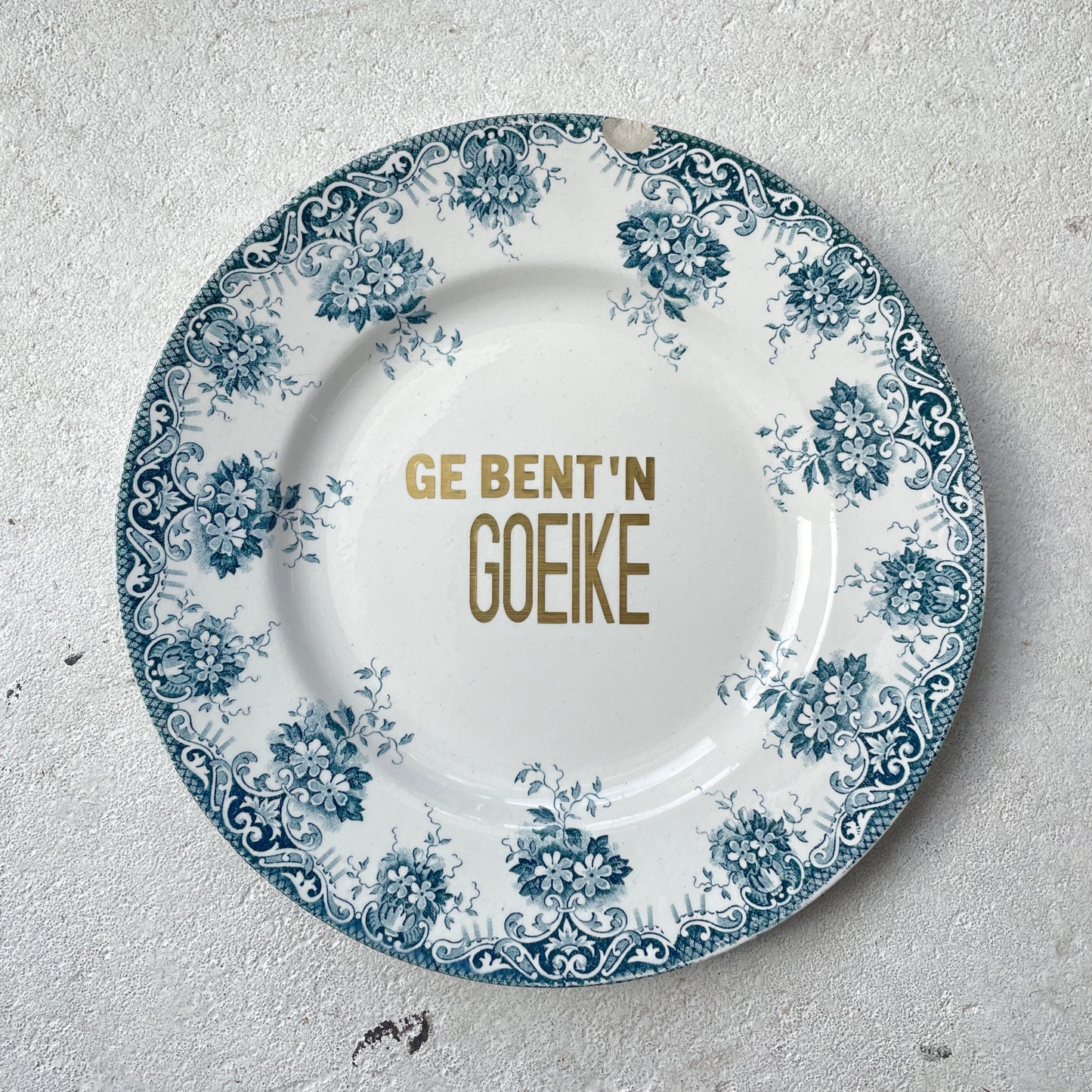 Bordje "op z'n Tilburgs"