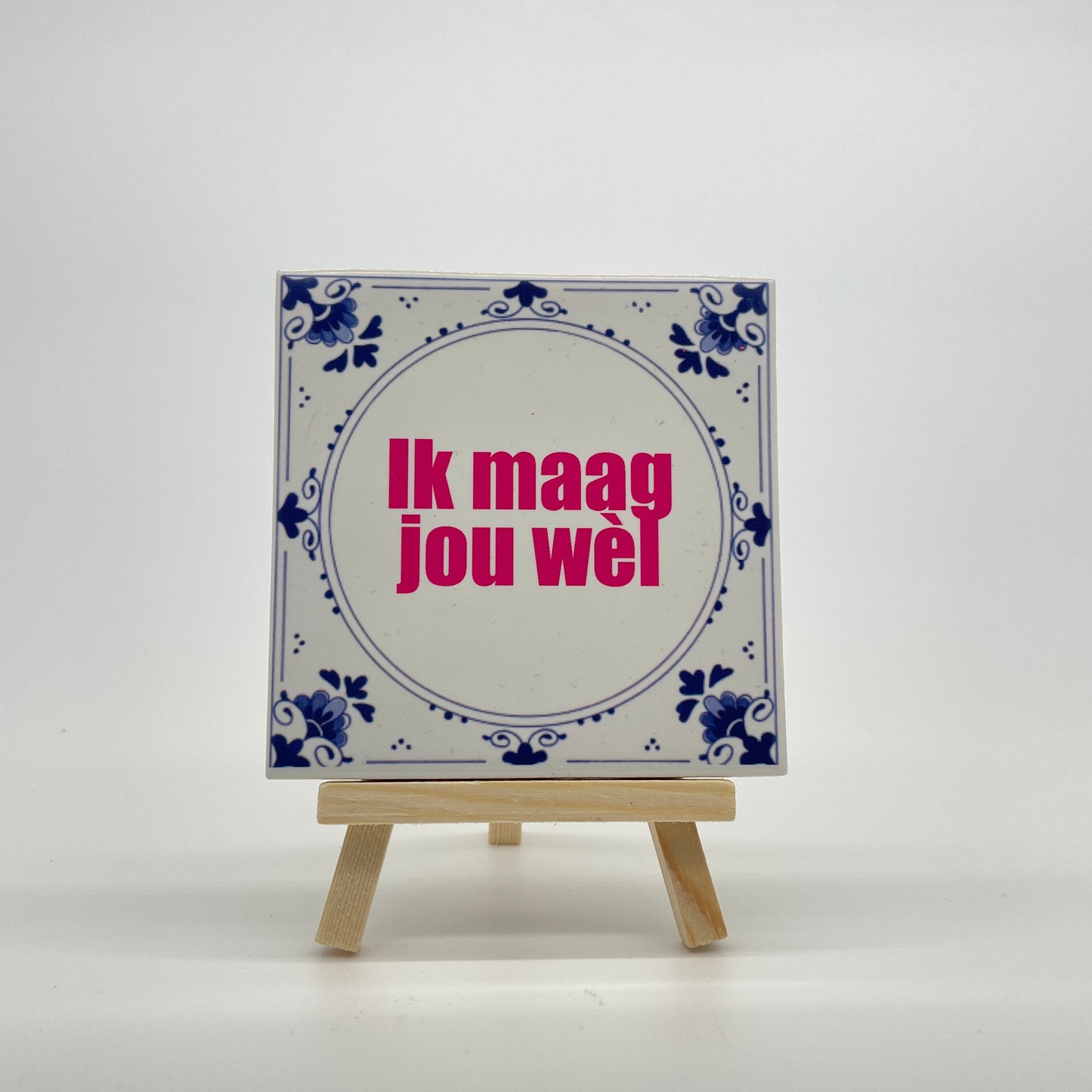 Tegeltje "Op z'n Tilburgs"