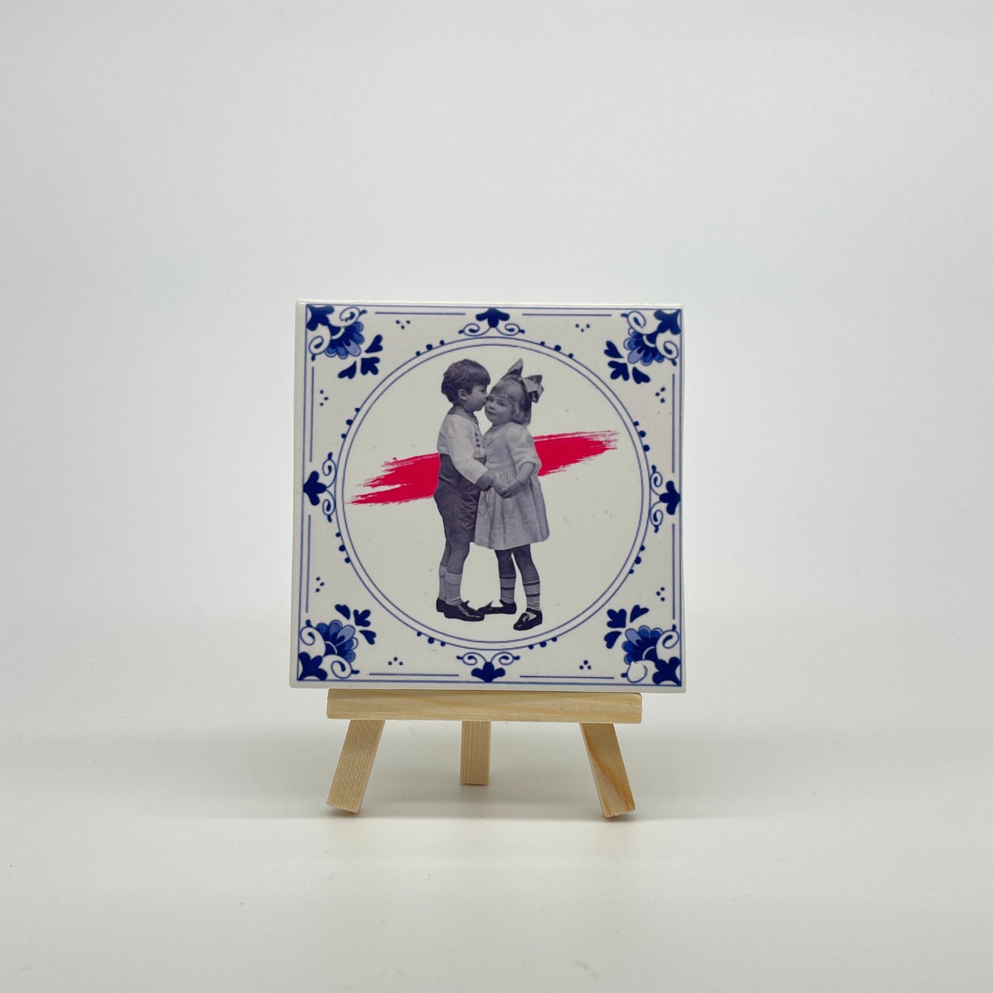 Tegeltje "Kalverliefde"