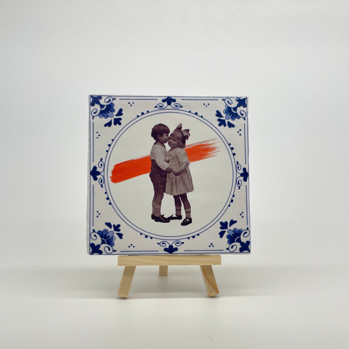 Tegeltje "Kalverliefde"