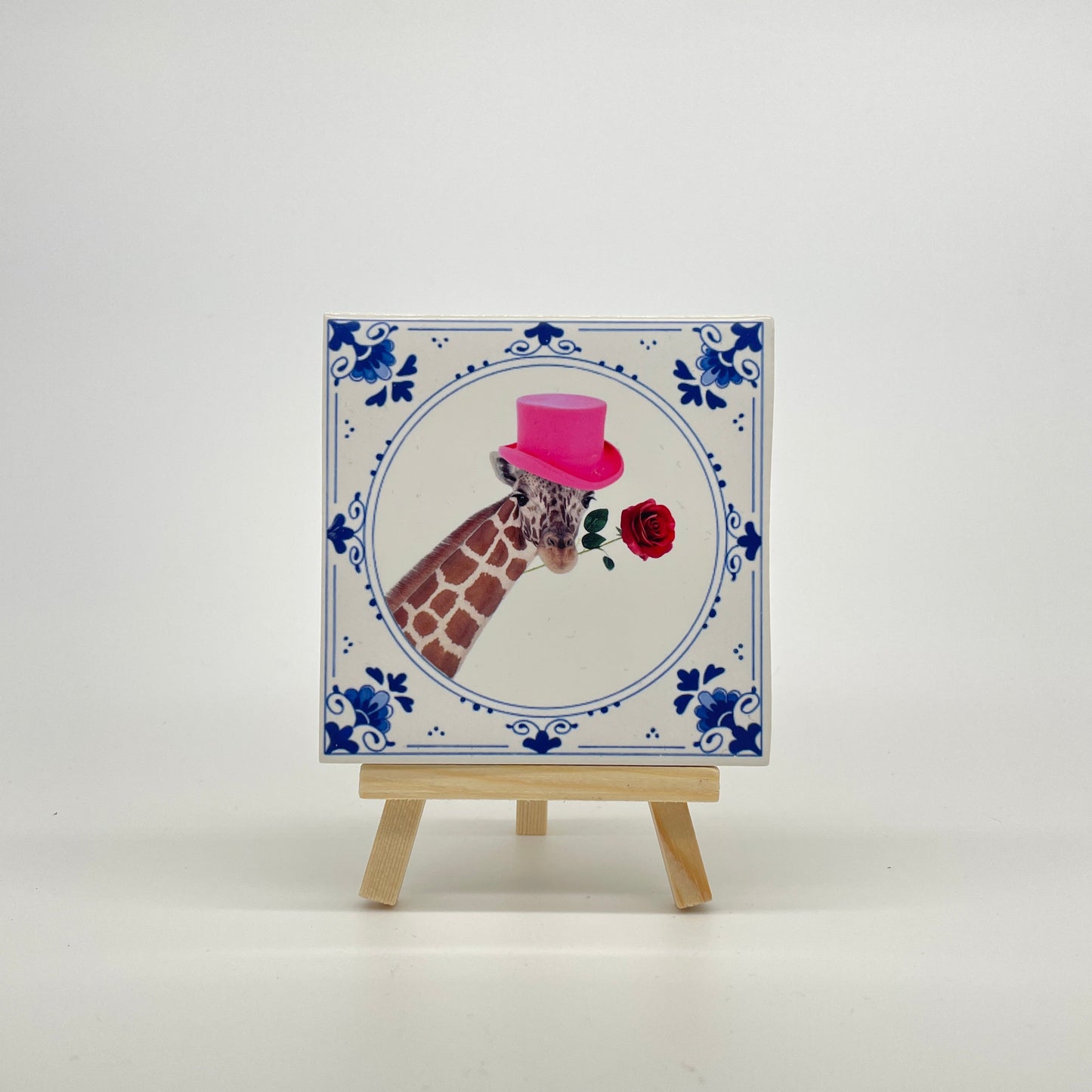 Tegeltje Gina Giraffe