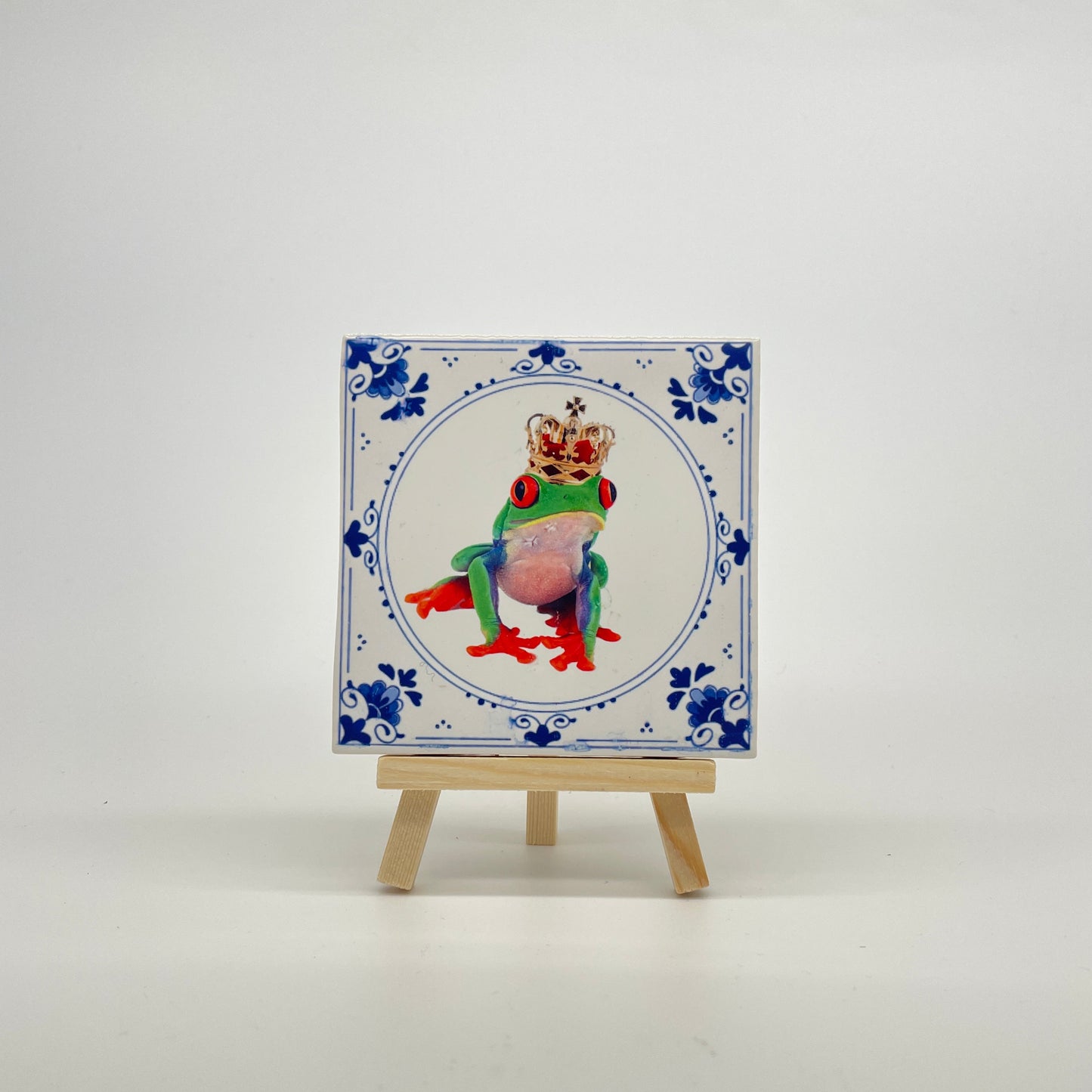 Tegeltje Kelly kikker