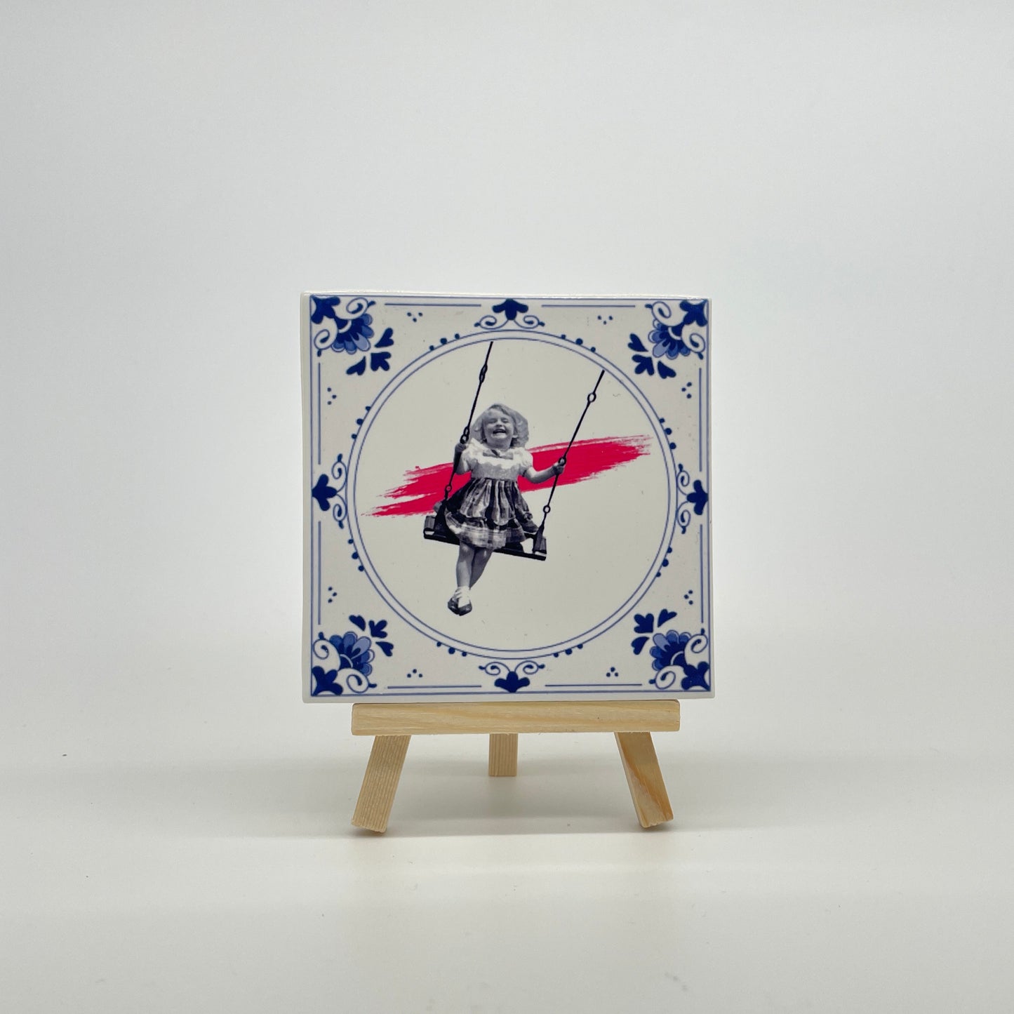 Tegeltje "Swinging"