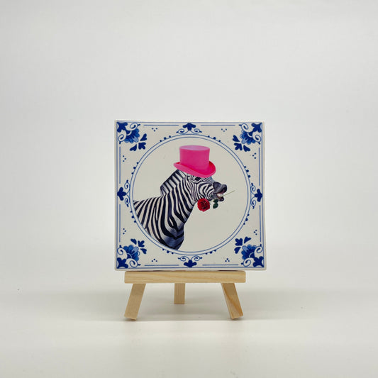 Tegeltje Zoey Zebra