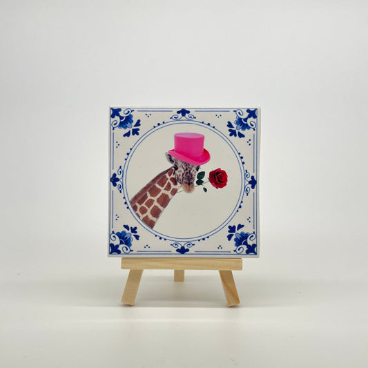 Tegeltje Gina Giraffe