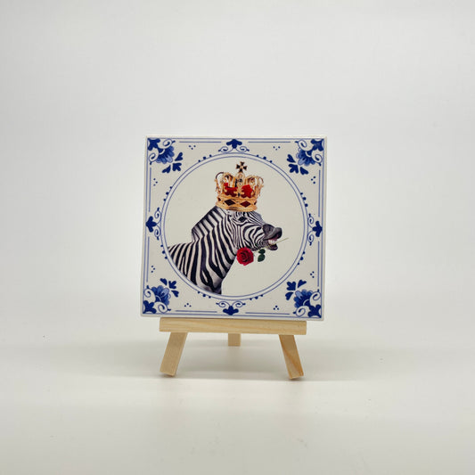 Tegeltje Zoey Zebra