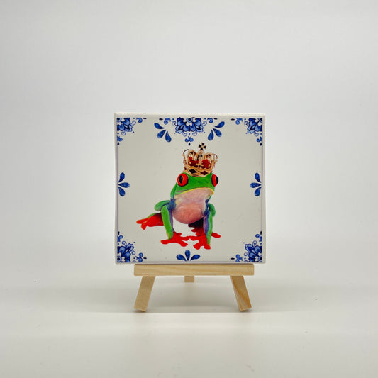 Tegeltje Kelly kikker