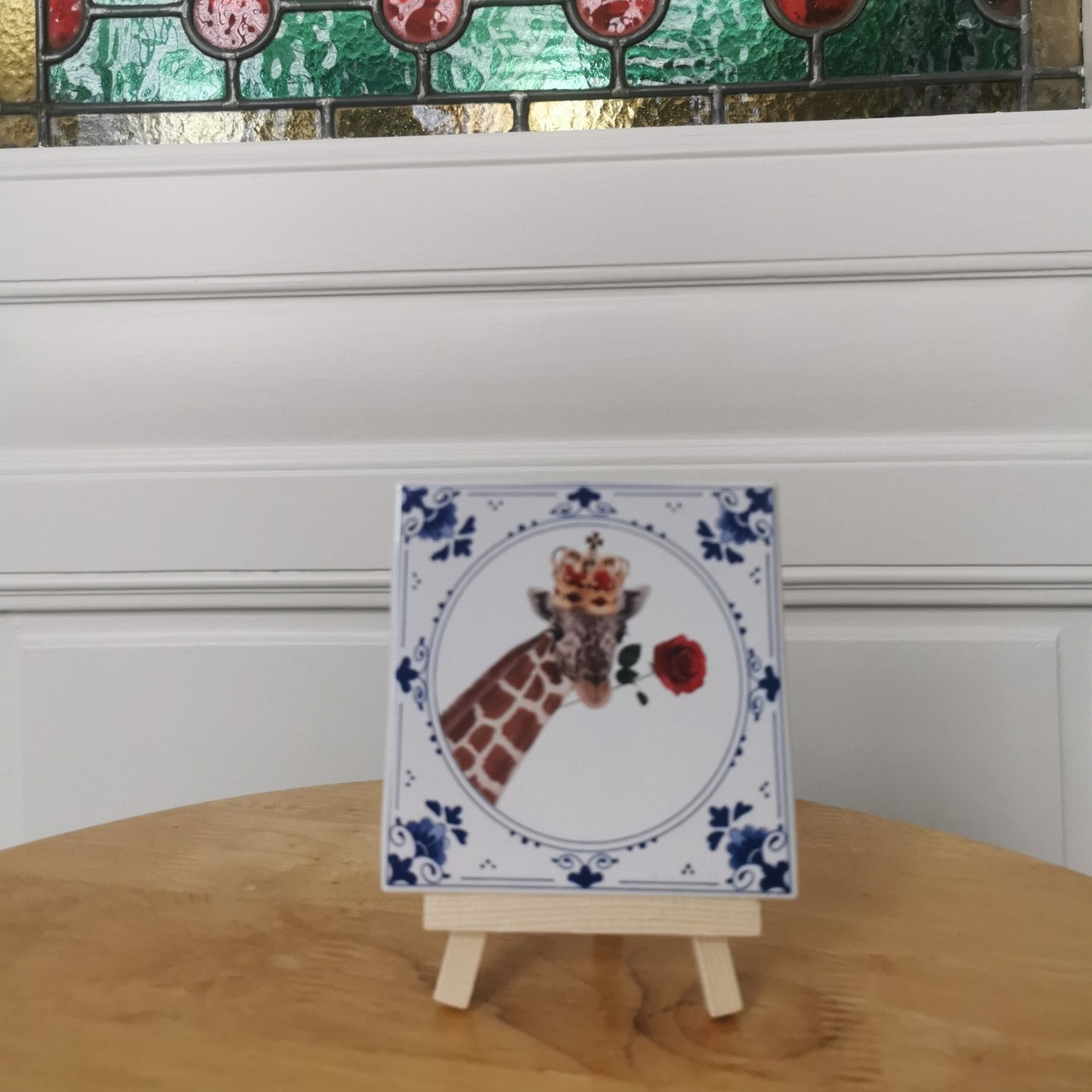 Tegeltje Gina Giraffe