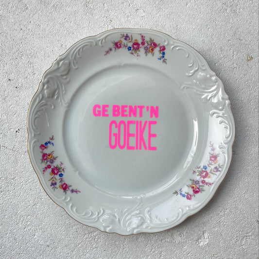 Bordje "op z'n Tilburgs"