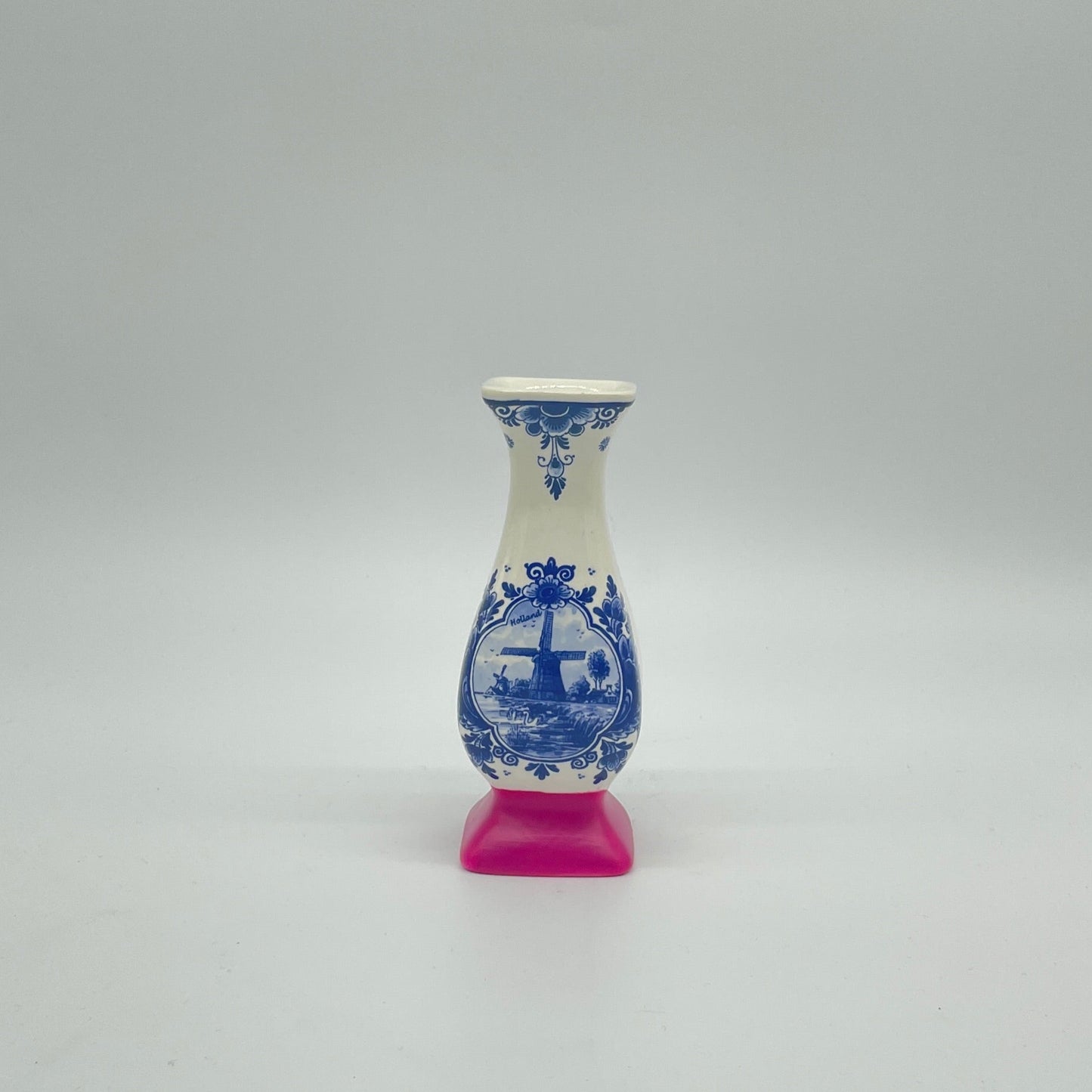 Schattig delfs blauw vaasje